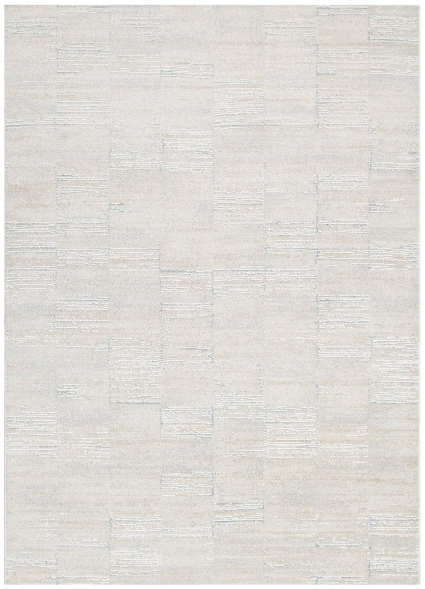 Nora Distressed Beige and Grey Rug