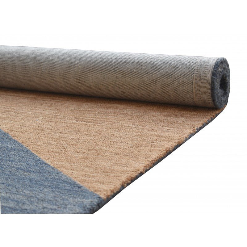 Outback Blue Abstract Rug Area Rug | Ruggy