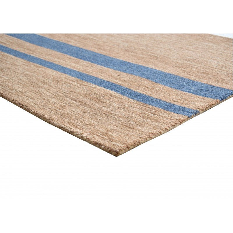 Outback Stripe Tan Abstract Rug Area Rug | Ruggy