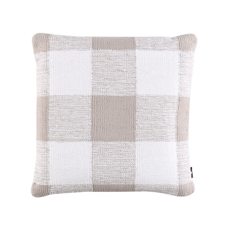 Oversize Taupe Cushion 60x60cm CUSHIONS > Cotton_Linen | Ruggy