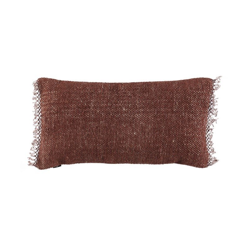 Pemba Terracotta Cushion 40x70cm CUSHIONS > Cotton_Linen | Ruggy