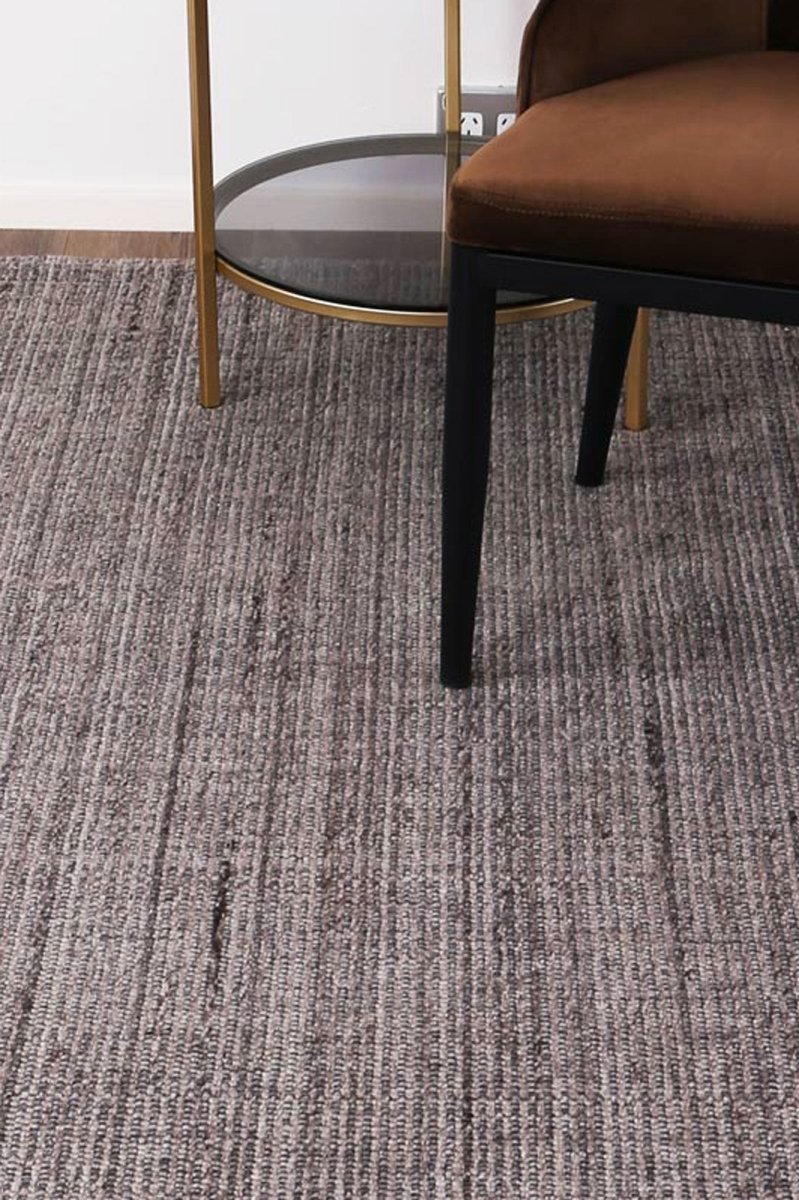 Phoenix Brown Wool Rug Area Rug | Ruggy