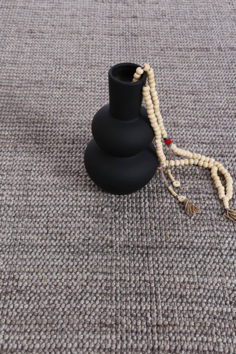 Phoenix Brown Wool Rug Area Rug | Ruggy