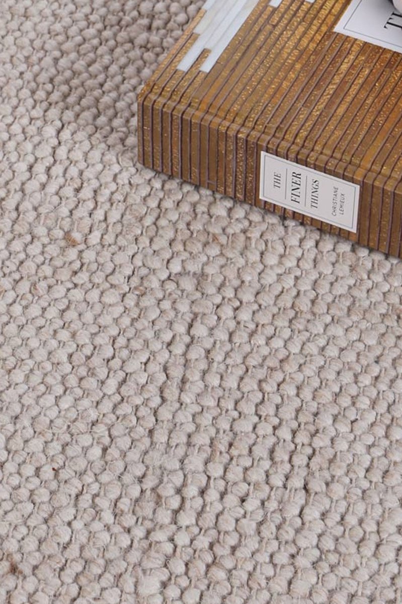 Phoenix Natural Wool Rug Area Rug | Ruggy