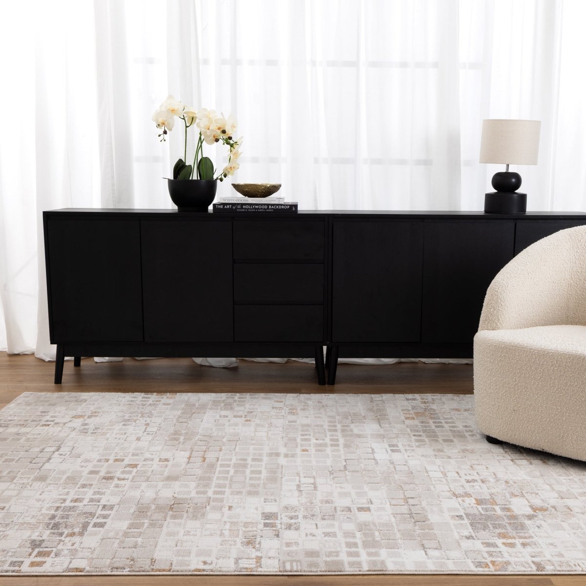 Pierre Cardin Matrix Beige Rug