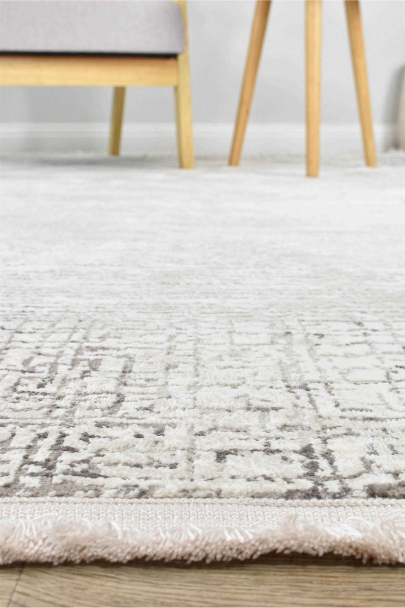 Pique Beige Modern Rug