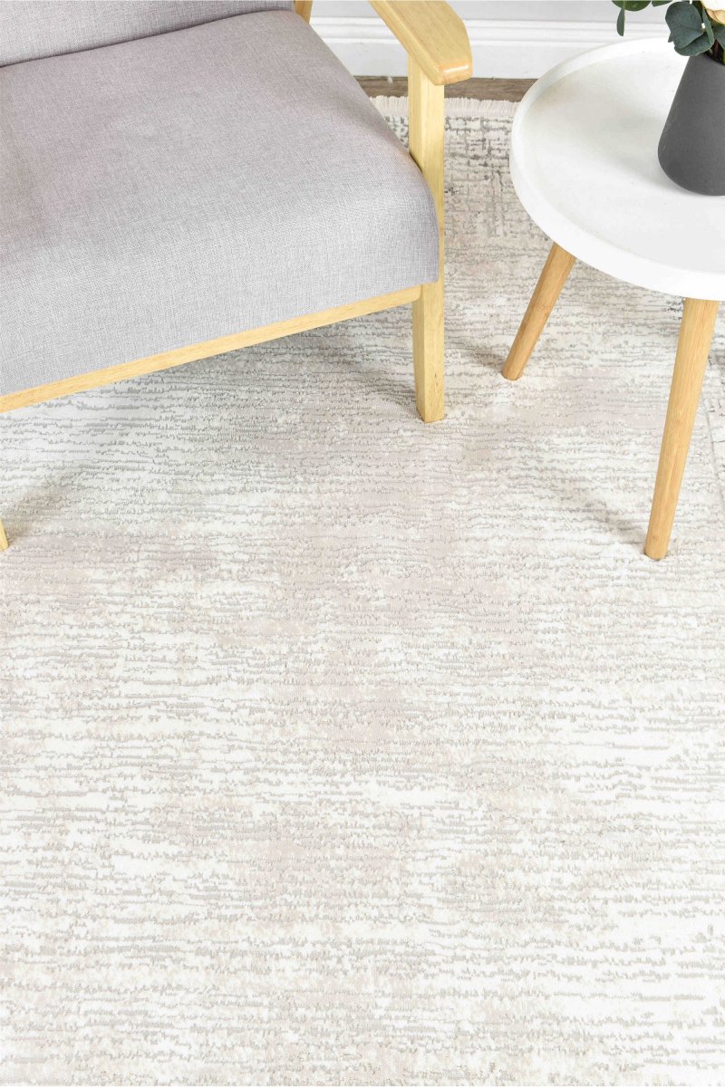 Pique Beige Modern Rug