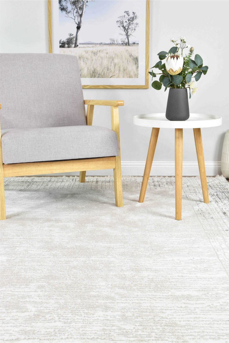 Pique Beige Modern Rug