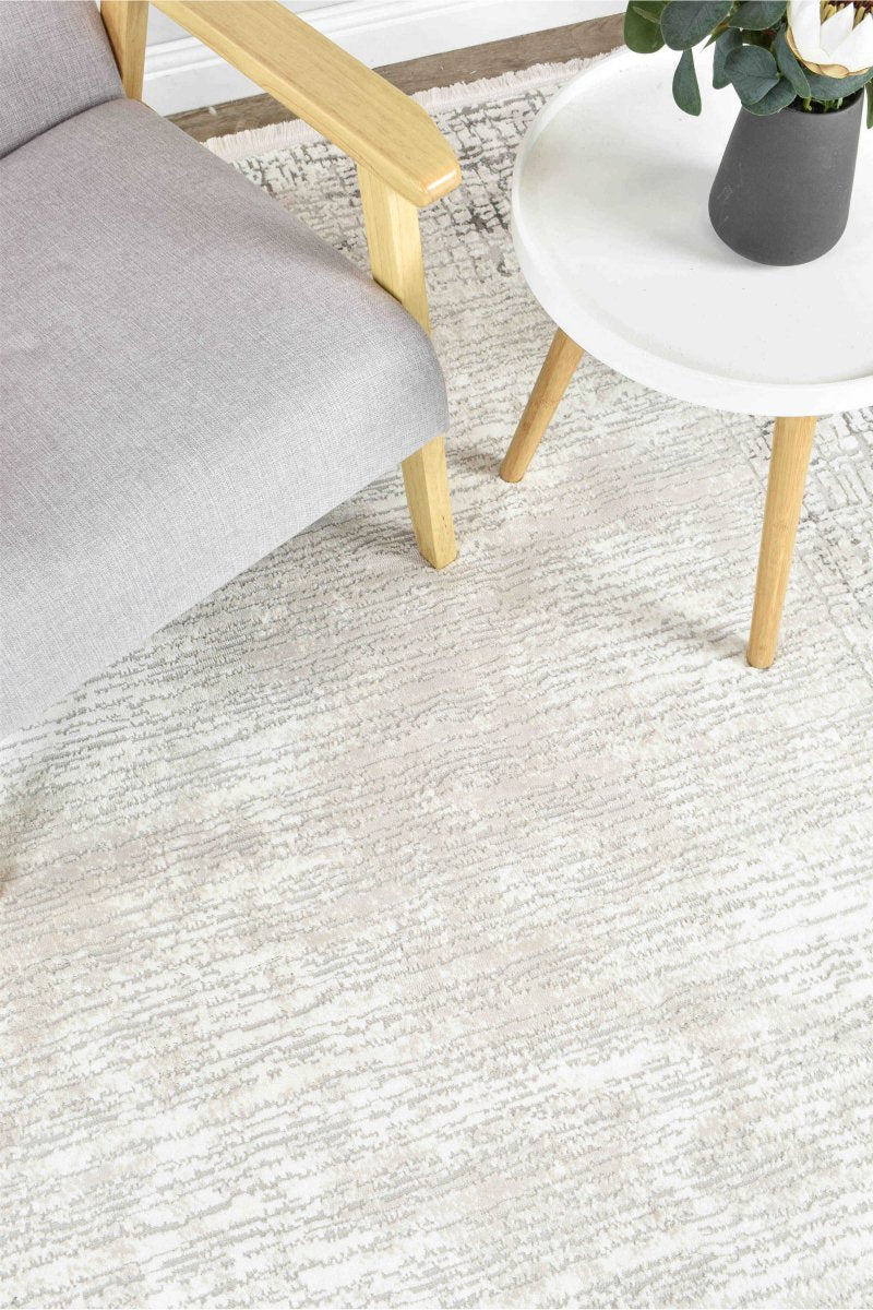 Pique Beige Modern Rug