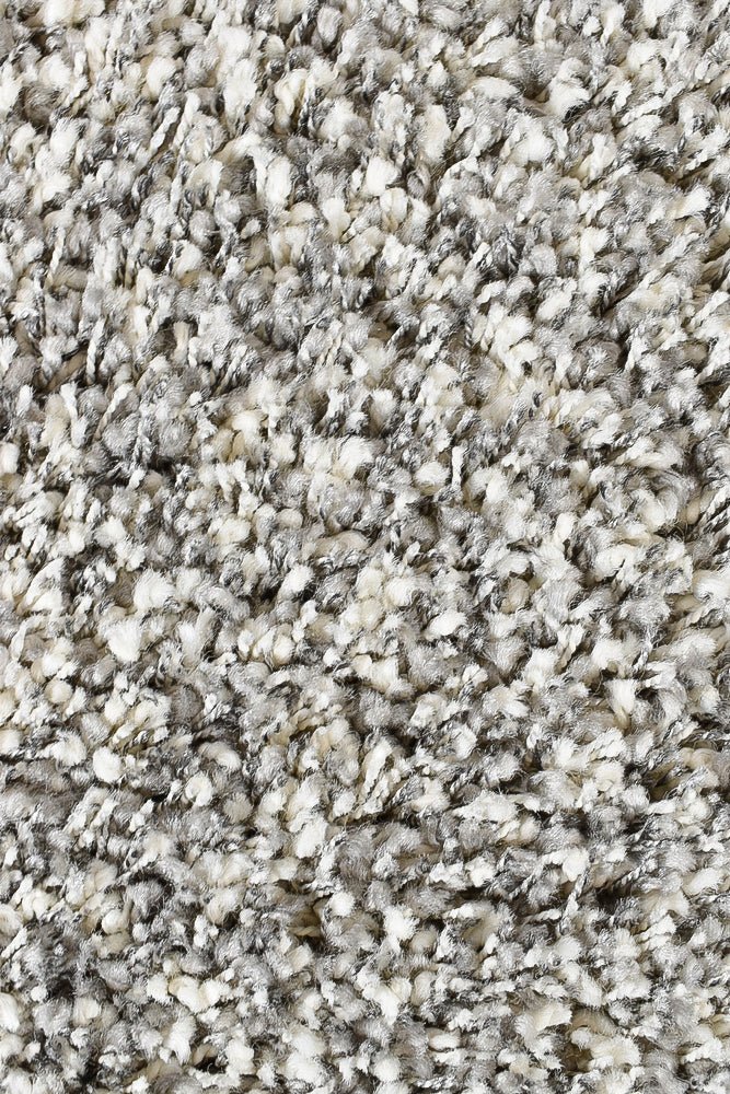 Plain Grey Shaggy Rug