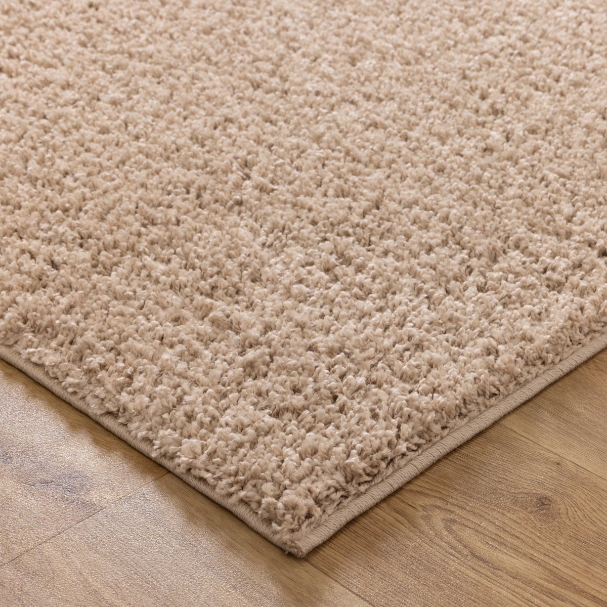 Plush Light Beige Shaggy Rug Area Rug | Ruggy