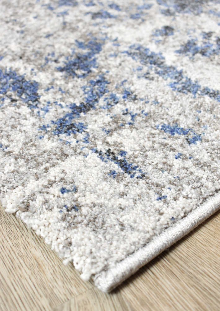 Quill Blue Transitional Rug