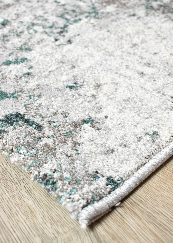 Quill Earth Green Modern Rug