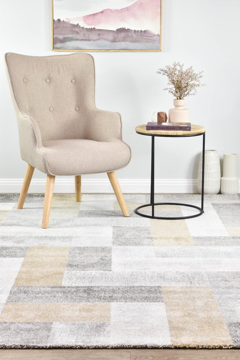 Quill Earth Labrinth Rug