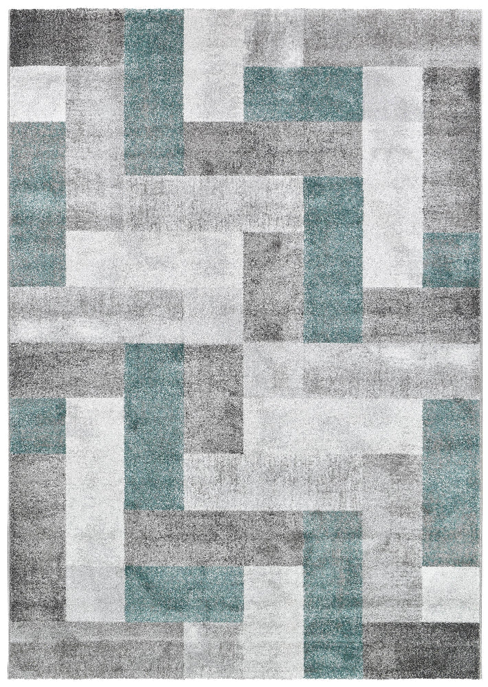 Quill Emerald Green Labrinth Rug