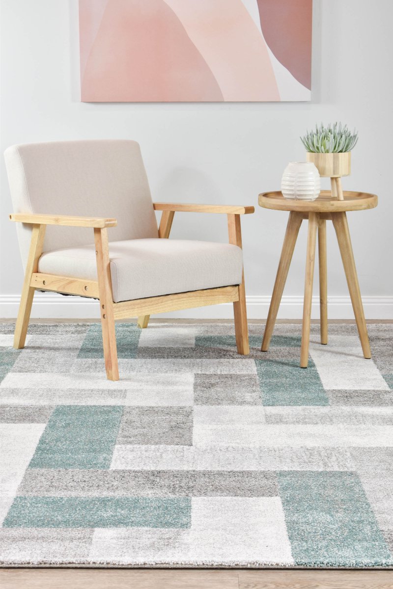 Quill Emerald Green Labrinth Rug