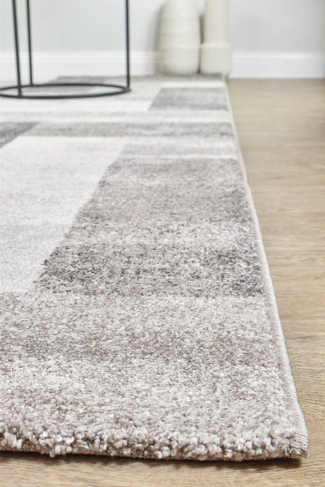 Quill Grey Labrinth Rug