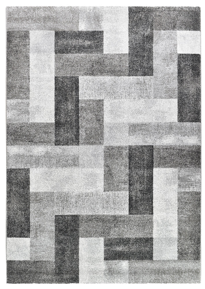 Quill Grey Labrinth Rug