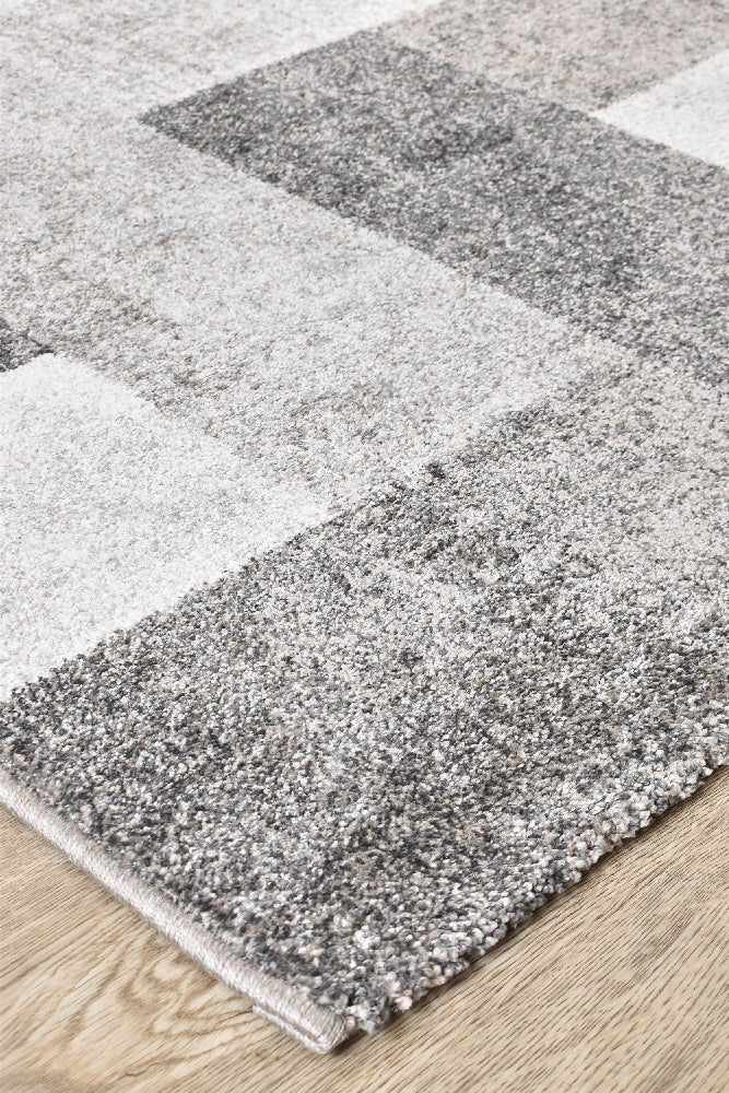 Quill Grey Labrinth Rug