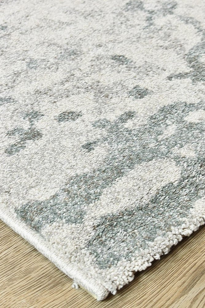 Quill Mint Green Modern Rug