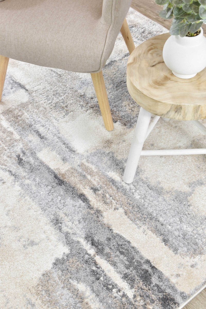 Raya Driftwood Modern Rug