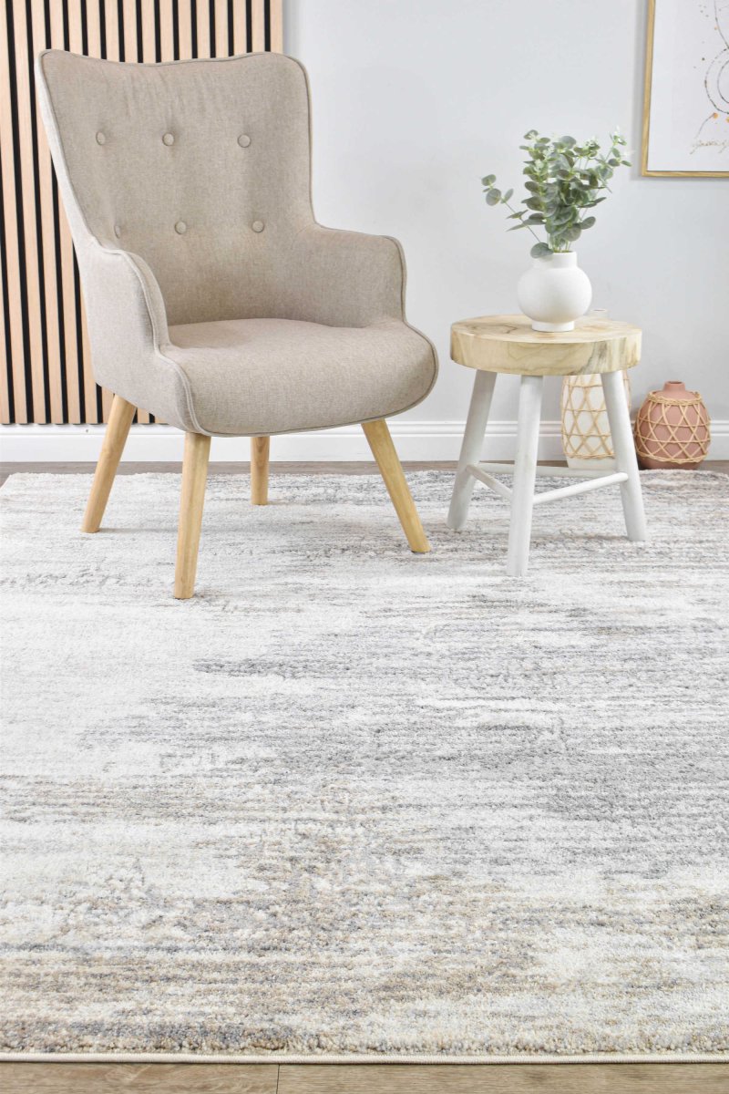 Raya Sandstone Modern Rug