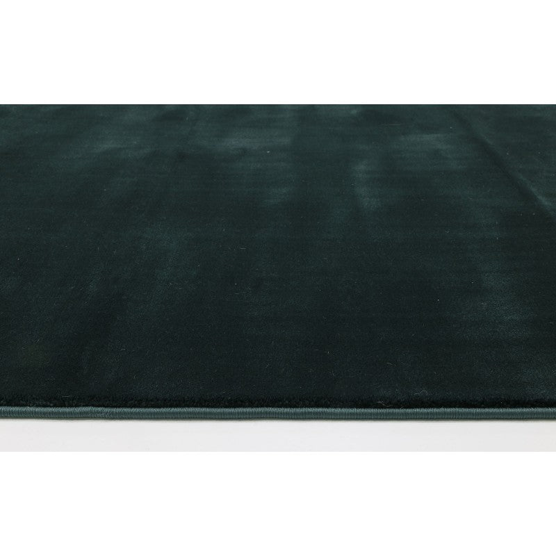 Reverie Teal Plain Rug Area Rug | Ruggy