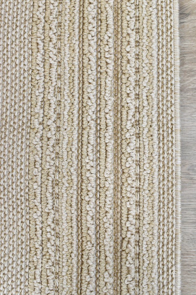 Rift Beige Outdoor Rug