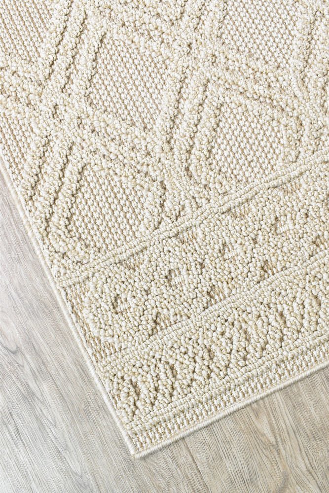 Rift Natural Outdoor Rug