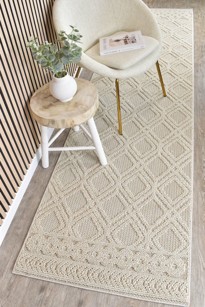 Rift Natural Outdoor Rug
