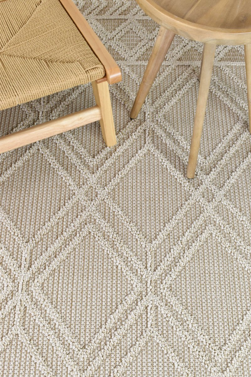 Rift Natural Outdoor Rug