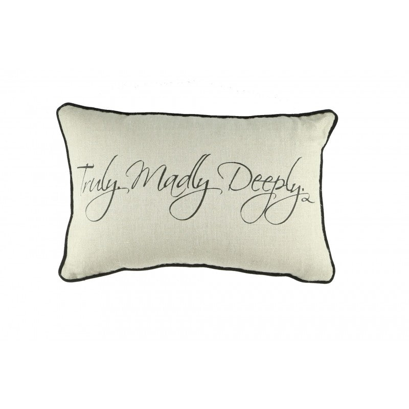 Romance Truly Cushion 55 x 35cm CUSHIONS > Cotton_Linen | Ruggy