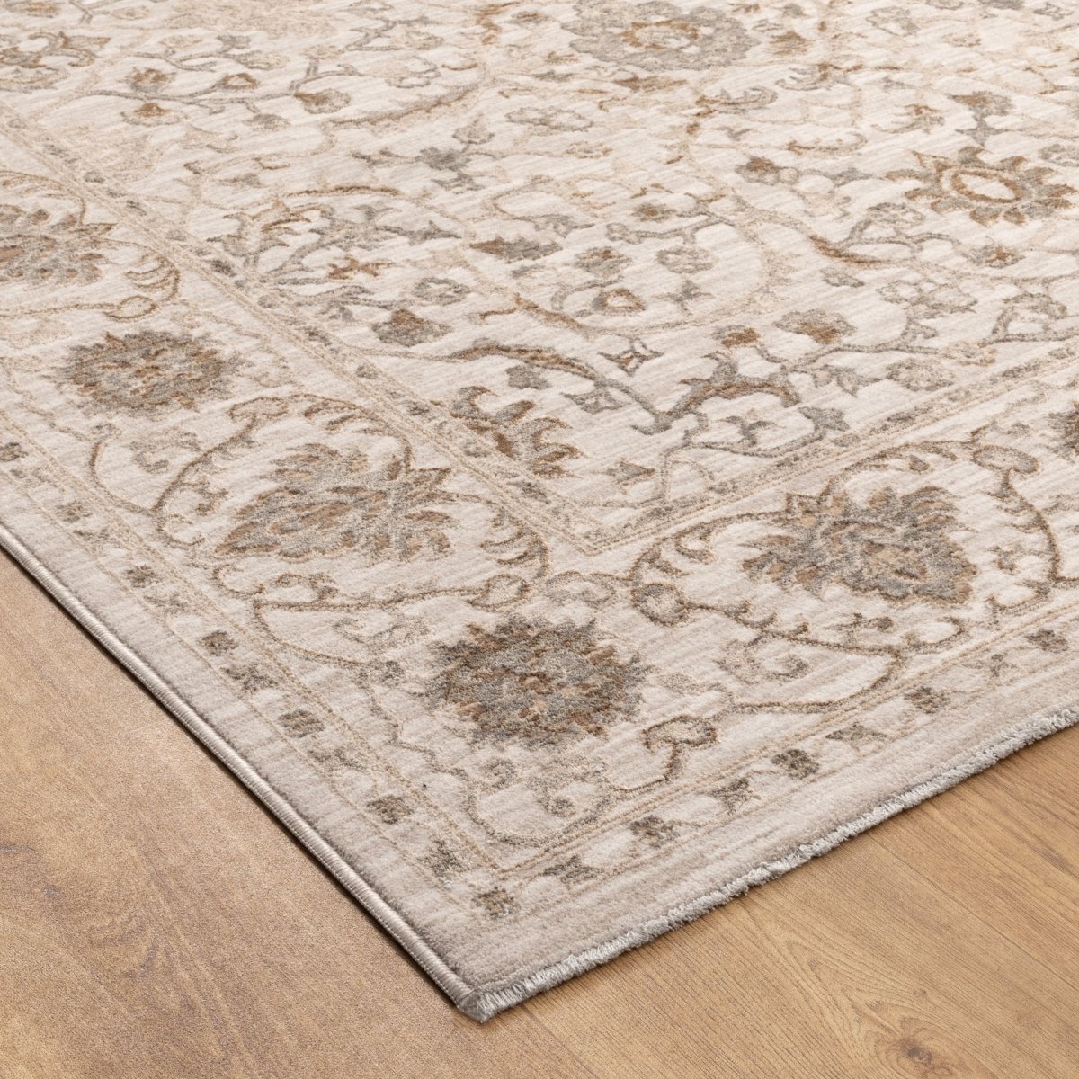 Roselle Ivory Multi Vines Vintage Rug