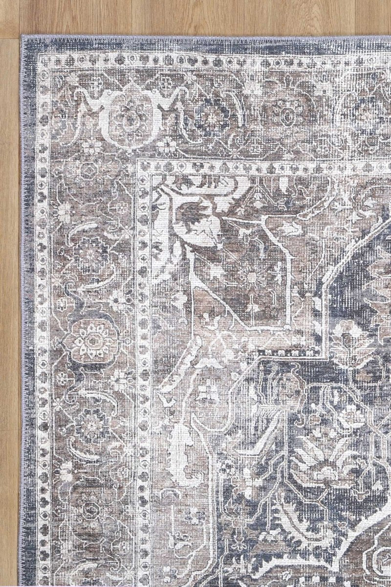 Royal Distressed Vintage Ash Runner Rug