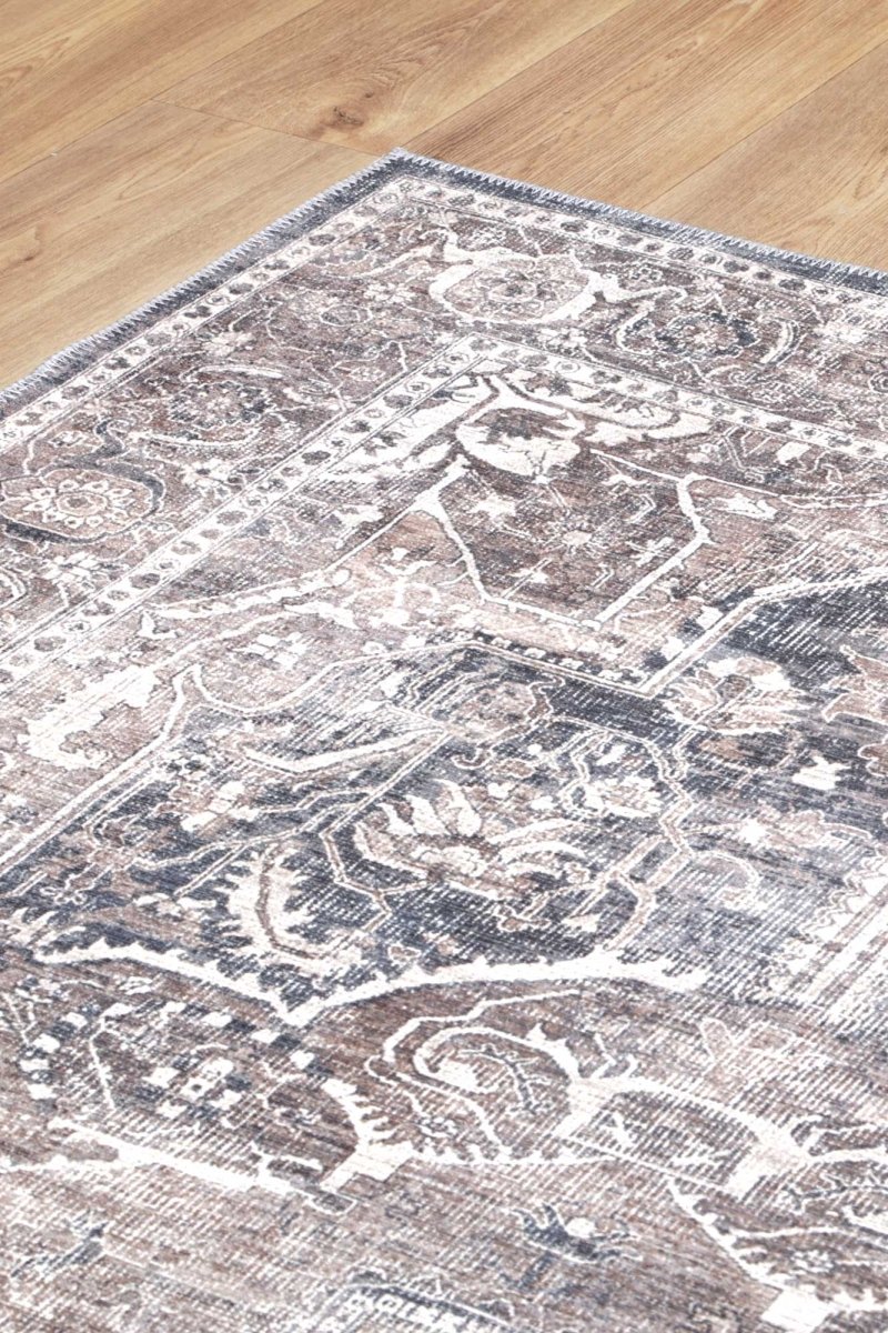 Royal Distressed Vintage Ash Runner Rug