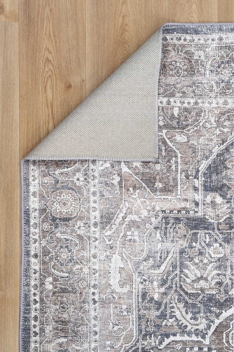 Royal Distressed Vintage Ash Runner Rug