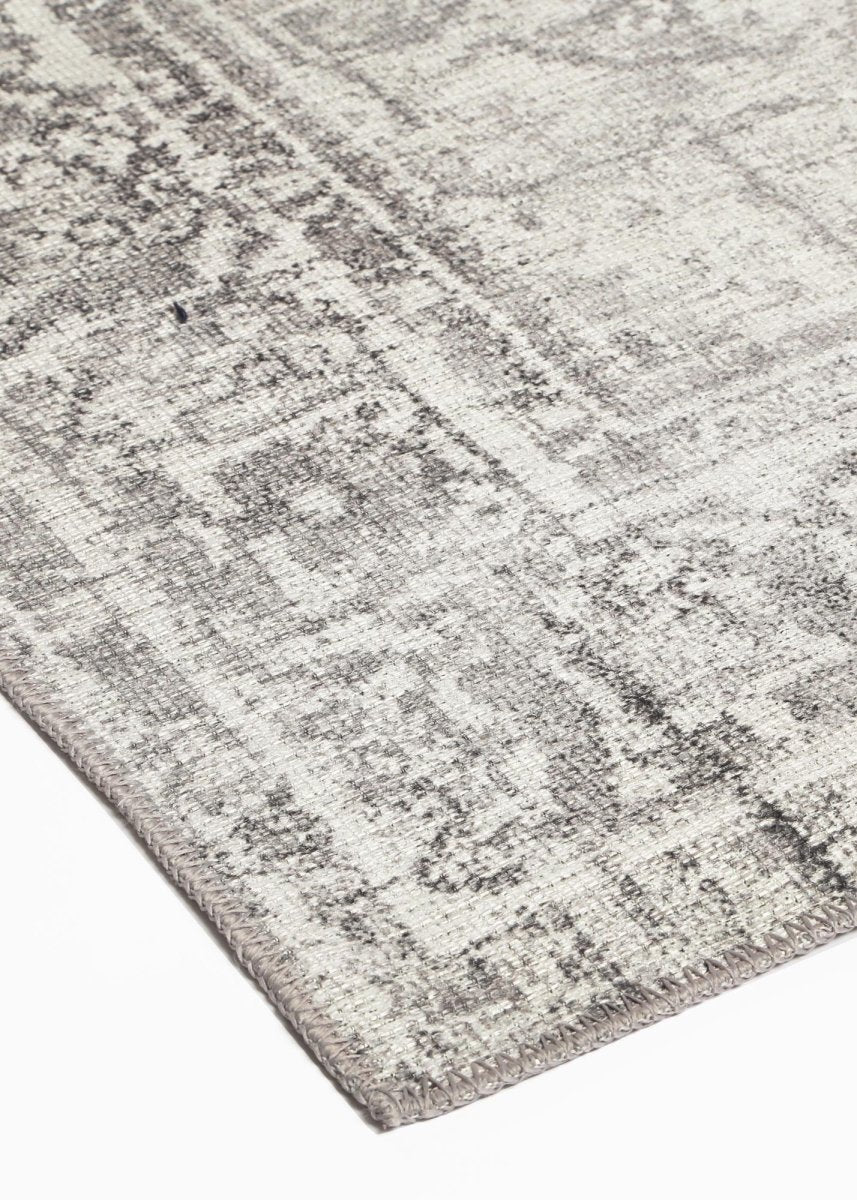 Royal Distressed Vintage Grey Runner Rug