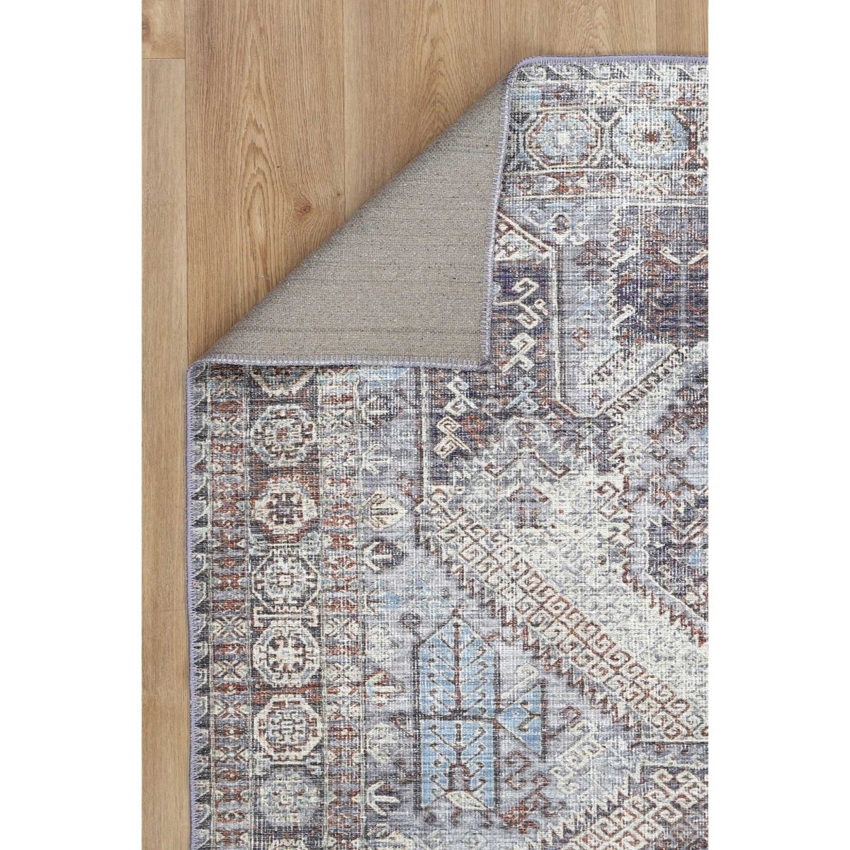 Royal Louvre Blue Washable Runner