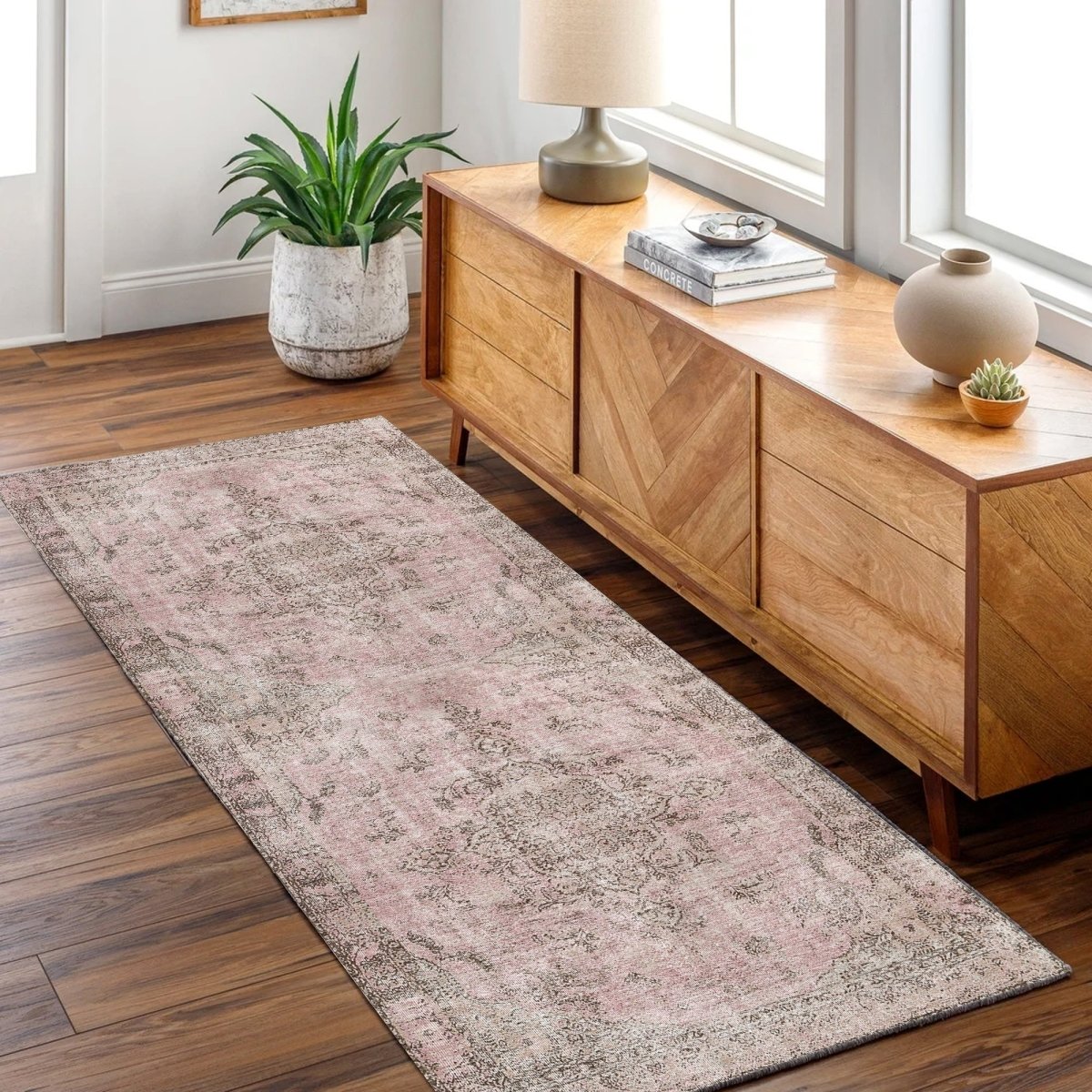 Royal Rose Washable Runner