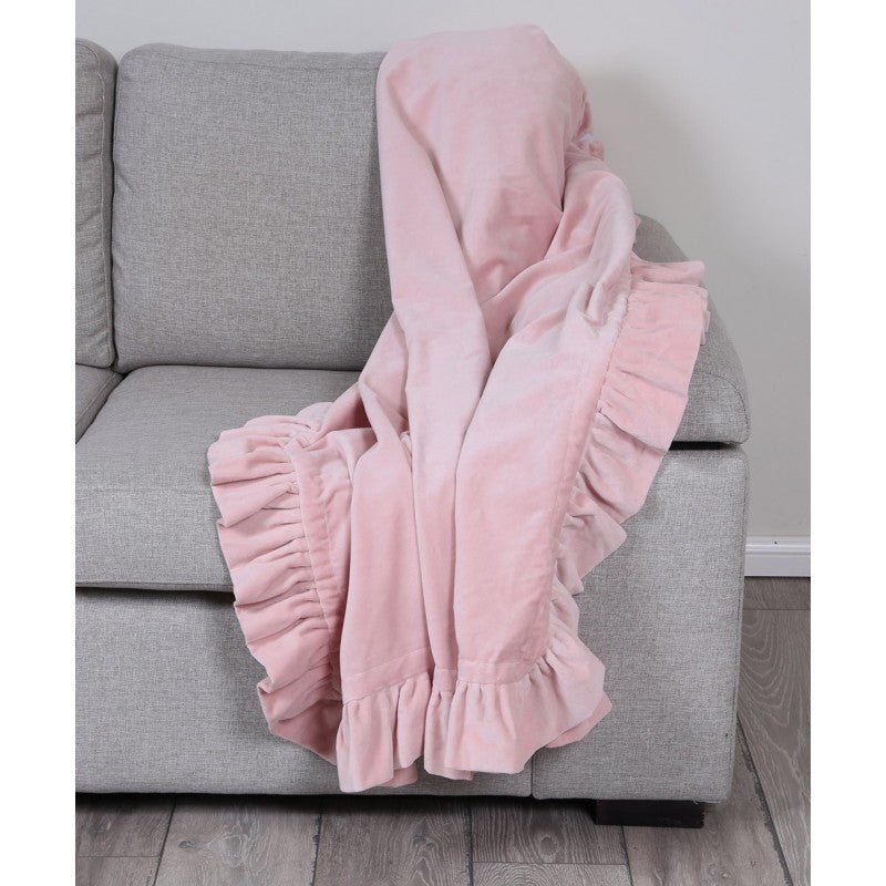 Ruffle Musk Throw 125x150cm THROWS | Ruggy