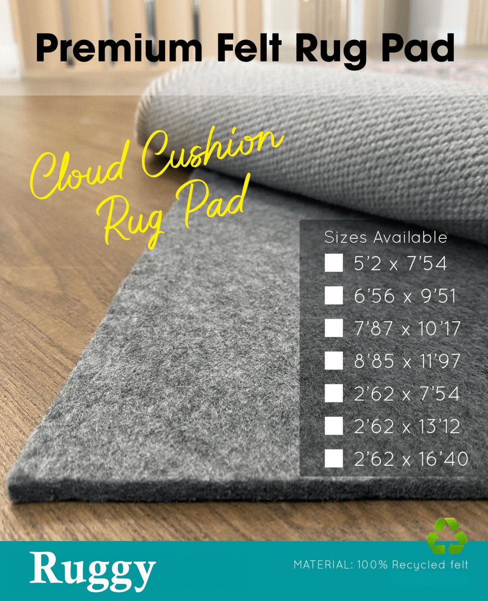 Rug Pad - Premium 100% Recycled Felt