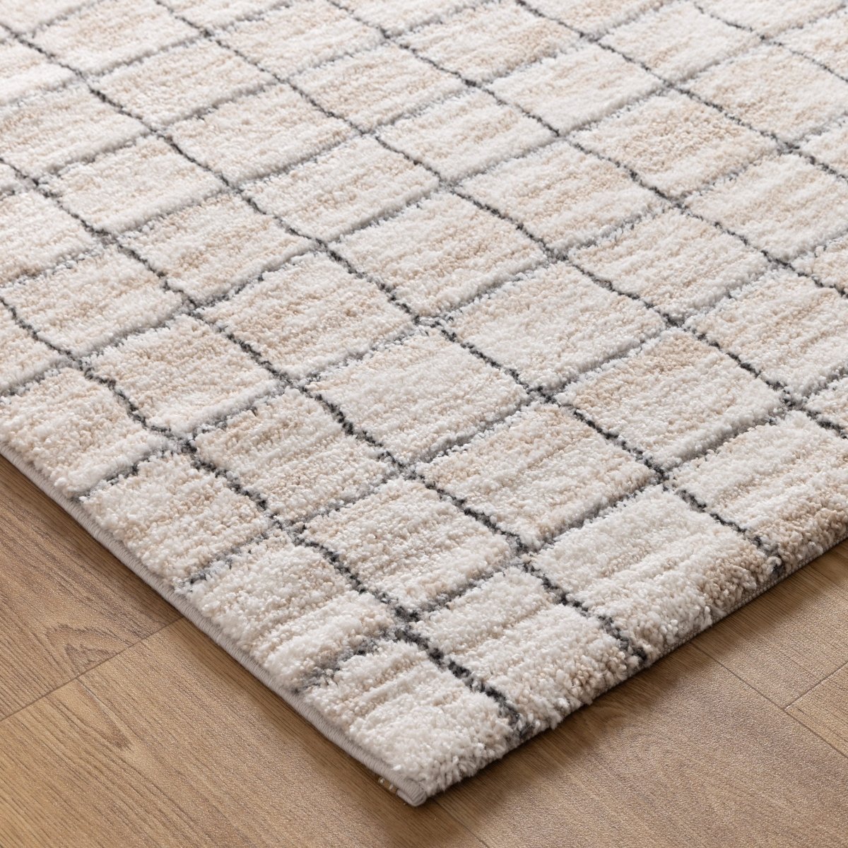 Sable Lines Neutral Rug