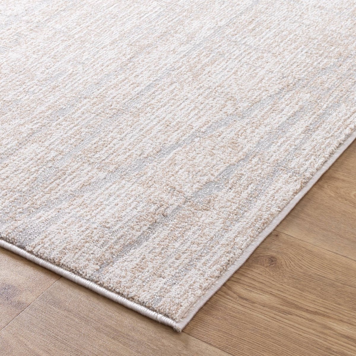 Sierra Lines Grey Beige Rug