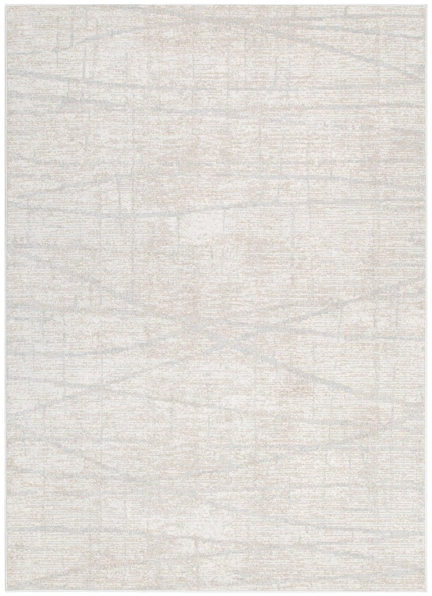 Sierra Lines Grey Beige Rug