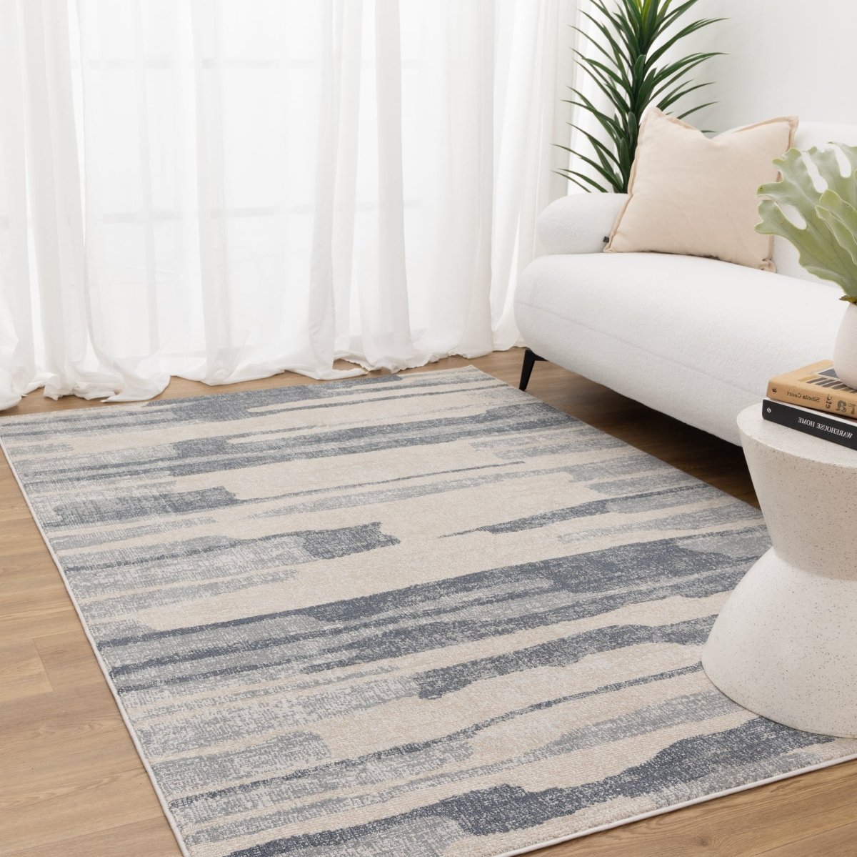 Sierra Watercolour Blue Rug