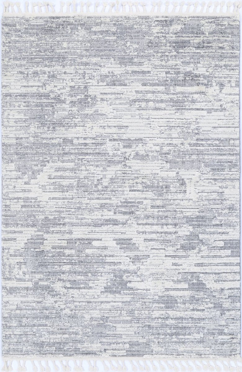 Sleek Ishka Grey Rug Area Rug | Ruggy