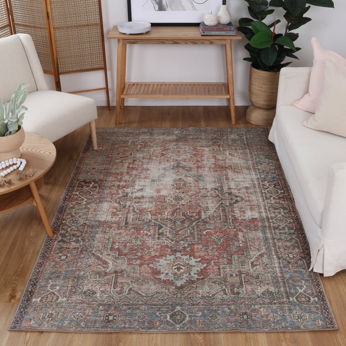 Sophia Heritage Rust Multi Rug