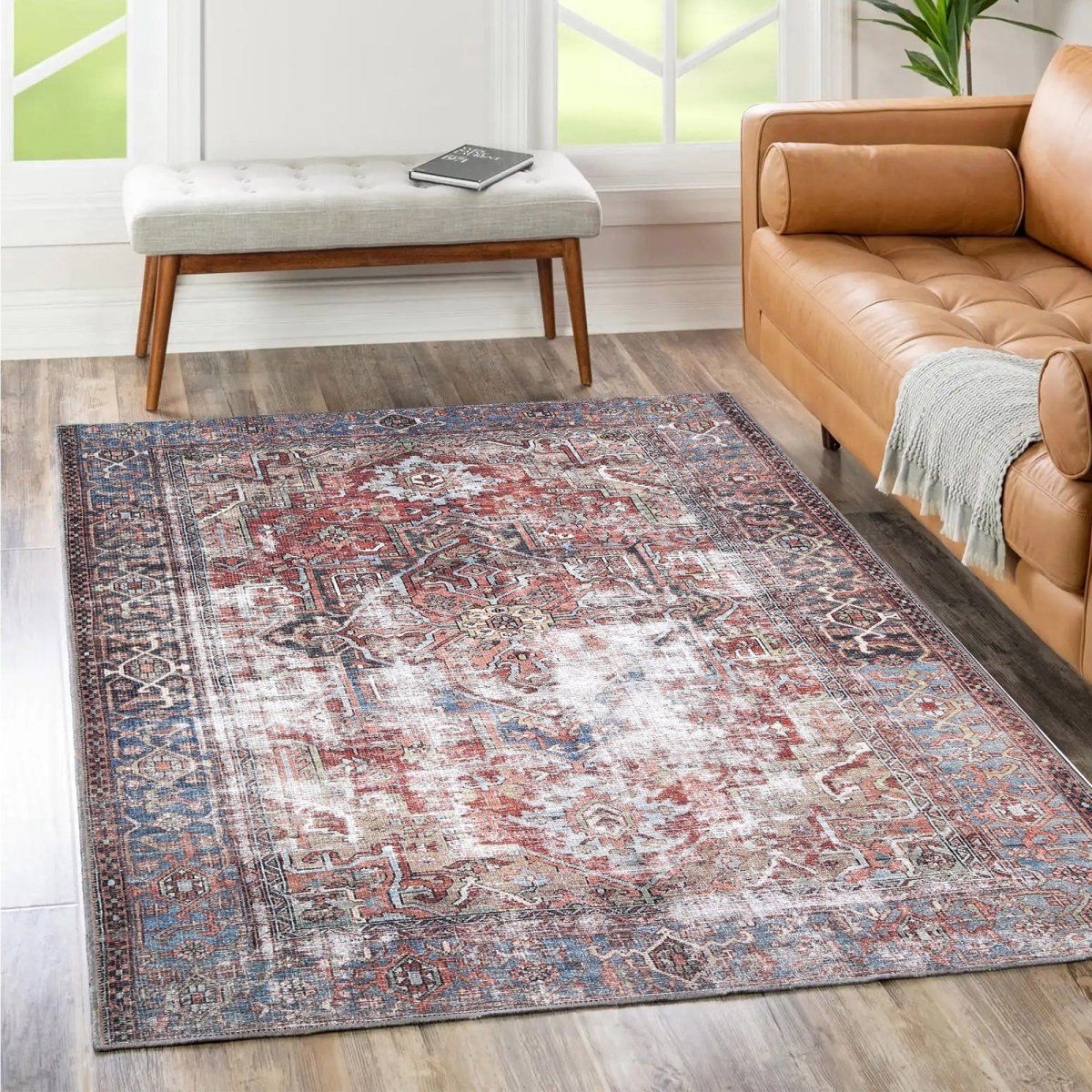 Sophia Heritage Rust Multi Rug