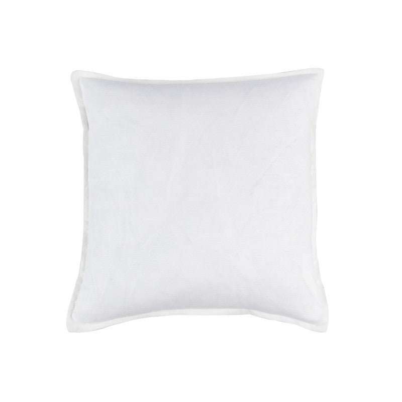 Square Linen White Cushion 50x50cm CUSHIONS > Linen | Ruggy