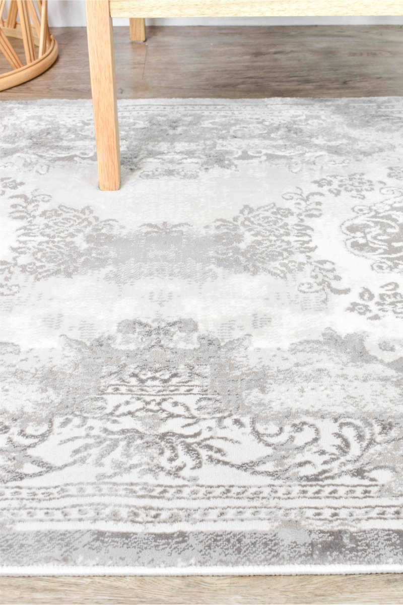 Storm Grey Transitional Rug